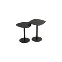 Ver imagem 2 de Conjunto Mesa Lateral de Canto Keva 40x40x53cm Preto