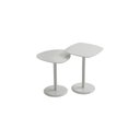 Ver imagem 2 de Conjunto Mesa Lateral de Canto Keva 40x40x53cm Branco