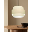Ver imagem 6 de Lustre Sala de Jantar com Desvio Vivare Md-4397 Cúpula em Tecido 40cm Lustres Vivare Lustre para Sal