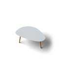 Ver imagem 2 de Mesa de Centro Vesta Organica 35cm x 90cm x 60cm Branco