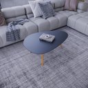Ver imagem 4 de Mesa de Centro Vesta Organica 35cm x 90cm x 60cm Preto