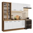 Ver imagem 2 de Armário de Cozinha Completa 270cm Rustic/branco Agata Madesa 11