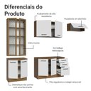 Ver imagem 4 de Armário de Cozinha Completa 270cm Rustic/branco Agata Madesa 11