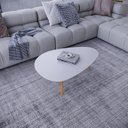Ver imagem 1 de Mesa de Centro Vesta Organica 35cm x 90cm x 60cm Cinza