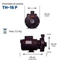 Ver imagem 2 de Bomba Monoestágio Th-16 P 1,5 Cv Rotor 136mm Monofásico Motor Thebe Ip23 127/220-254v