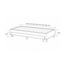 Ver mais imagens de Base Cama Box Solteiro com Cama Auxiliar 0,96 Laura Vilajo: Suede Marrom