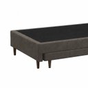 Ver imagem 6 de Base Cama Box Solteiro com Cama Auxiliar 0,96 Laura Vilajo: Suede Marrom