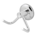 Ver imagem 1 de Porta Toalha Gancho Duplo Cabide Banheiro Classic Imperatriz