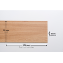 Ver imagem 2 de Piso Vinílico em Régua 20cm X 3mm X 100cm Belplast