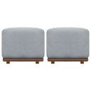 Ver imagem 1 de Kit 2 Puffs Decorativos para Sala Dalilla Boucle Persa Cores