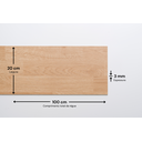 Ver imagem 2 de Piso Vinílico em Régua 20cm X 3mm X 100cm Belplast