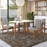 Conjunto Mesa Antonela com 4 Cadeiras - 1
