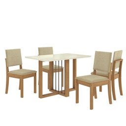 Conjunto Mesa Antonela com 4 Cadeiras - 2