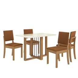 Conjunto Mesa Antonela com 4 Cadeiras - 2