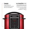 Panela de Pressão Elétrica Mondial Pe-39 5 Litros 900w 127v - 6