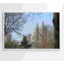 Ver imagem 1 de Quadro árvores Central Park 90x60 Cm Tecido Canvas