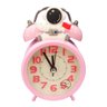 Relógio de Mesa Astronauta Rosa 13x9cm - Quanhe - 1