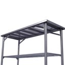 Ver imagem 2 de Mesa de Manipulação Inox 70X70CM Benfati TB 2" Paneleiro Liso