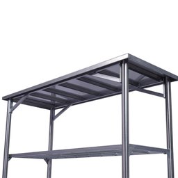 Mesa de Manipulação Inox 70X70CM Benfati TB 2" Paneleiro Liso - 2