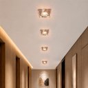 Ver imagem 1 de 4 Spot de Cristal Espelhado Glint Rose Embutir MR16 Corredor LUP66