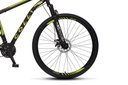 Ver imagem 4 de Bicicleta Athena Aro 29 em Aço com 21 Marchas Colli Preto/amarelo