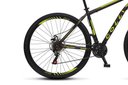 Ver imagem 3 de Bicicleta Athena Aro 29 em Aço com 21 Marchas Colli Preto/amarelo
