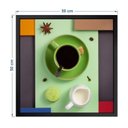 Ver imagem 7 de Kit 3 Quadros 50cm X 50cm e 1 Quadro 60cm X 80cm Cozinha Tropical Artes