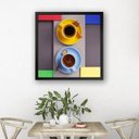 Ver imagem 2 de Kit 3 Quadros 50cm X 50cm e 1 Quadro 60cm X 80cm Cozinha Tropical Artes