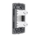 Ver imagem 2 de Conjunto Tomada Dupla 20A 2P+T 4X2 Branca Siena 6092 Alumbra