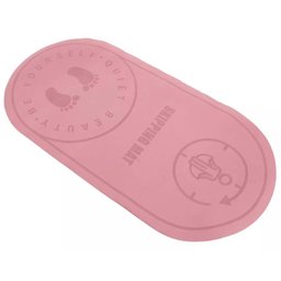 Tapete Pula Corda Absorção de Choque Yoga Antiderrapante Profissional Fitness Atividade Física Exerc - 3
