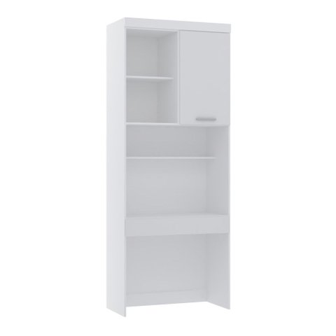 Mesa de Estudo Bancada Escrivaninha Modulado Alpes - Módulo Luciane:branco