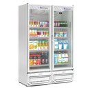 Ver imagem 1 de Expositor Vertical 2 Portas de Vidro Gcvr950 Gelopar Refrigerador 957 Litros Branco 220v