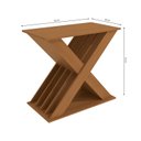 Ver imagem 2 de Base Graviola para Mesa de Jantar de Madeira Marrom/Canela