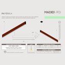Ver imagem 5 de Pendente Led Pérola 24w 2400lm Bivolt em Madeira Maciça- Madeiled