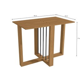 Base Citronela para Mesa de Jantar de Madeira - 2