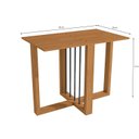 Ver imagem 2 de Base Citronela para Mesa de Jantar de Madeira Marrom/Canela