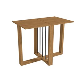 Base Citronela para Mesa de Jantar de Madeira - 1