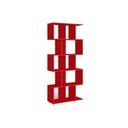 Ver imagem 3 de Estante Livreiro Solteiro Esm209 C- 5 Nichos Oliva - Movelbento