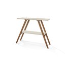 Ver imagem 1 de Aparador Cantinho Do Café Decoração Pés Em Madeira Retrô:Offwhite