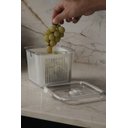 Ver imagem 4 de Pote Hermético Quadrado com Cesto - 2,03L PARAMOUNT Branco