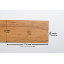 Ver imagem 2 de Piso Vinílico em Régua 20cm X 3mm X 100cm Belplast