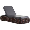 Ver imagem 1 de Espreguiçadeira Monique Tricô Náutico em Alumínio para Piscina e Jardim Trama Original