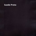 Ver imagem 2 de Sala de Jantar Mesa Bennet 1,60m com 6 Cadeiras Dilly Giratórias D'confort Design Suede Preto 76