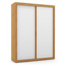 Ver imagem 2 de Dormitório Tutto New 2 Portas, Cômoda 1 Porta e Berço Branco Soft/freijó com Capitonê e Colchã