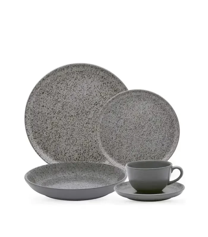 Ver imagem 1 de Aparelho de Jantar e Chá 20 Pç Gray - Oxford