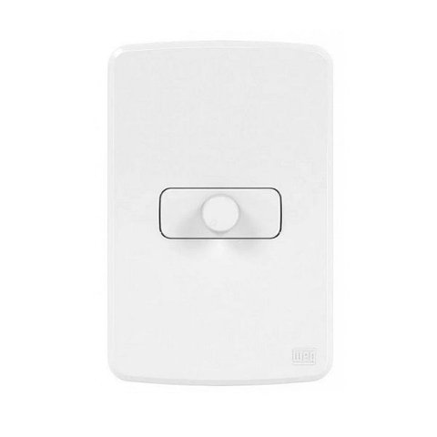 Dimmer Rotativo P/luminosidade Composé 300w/127v C/placa Branco-weg