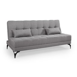 Sofá-cama Nevada Reclinável Sala de Estar e Recepção Moderno - 4