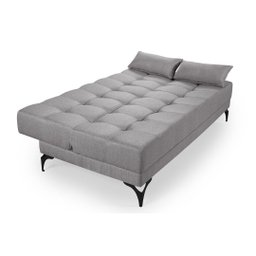 Sofá-cama Nevada Reclinável Sala de Estar e Recepção Moderno - 3