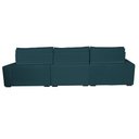 Ver imagem 6 de Sofá Retrátil e Reclinável com Molas Ensacadas Cama Inbox Gold 3,82m Tecido Suede Velusoft Petró