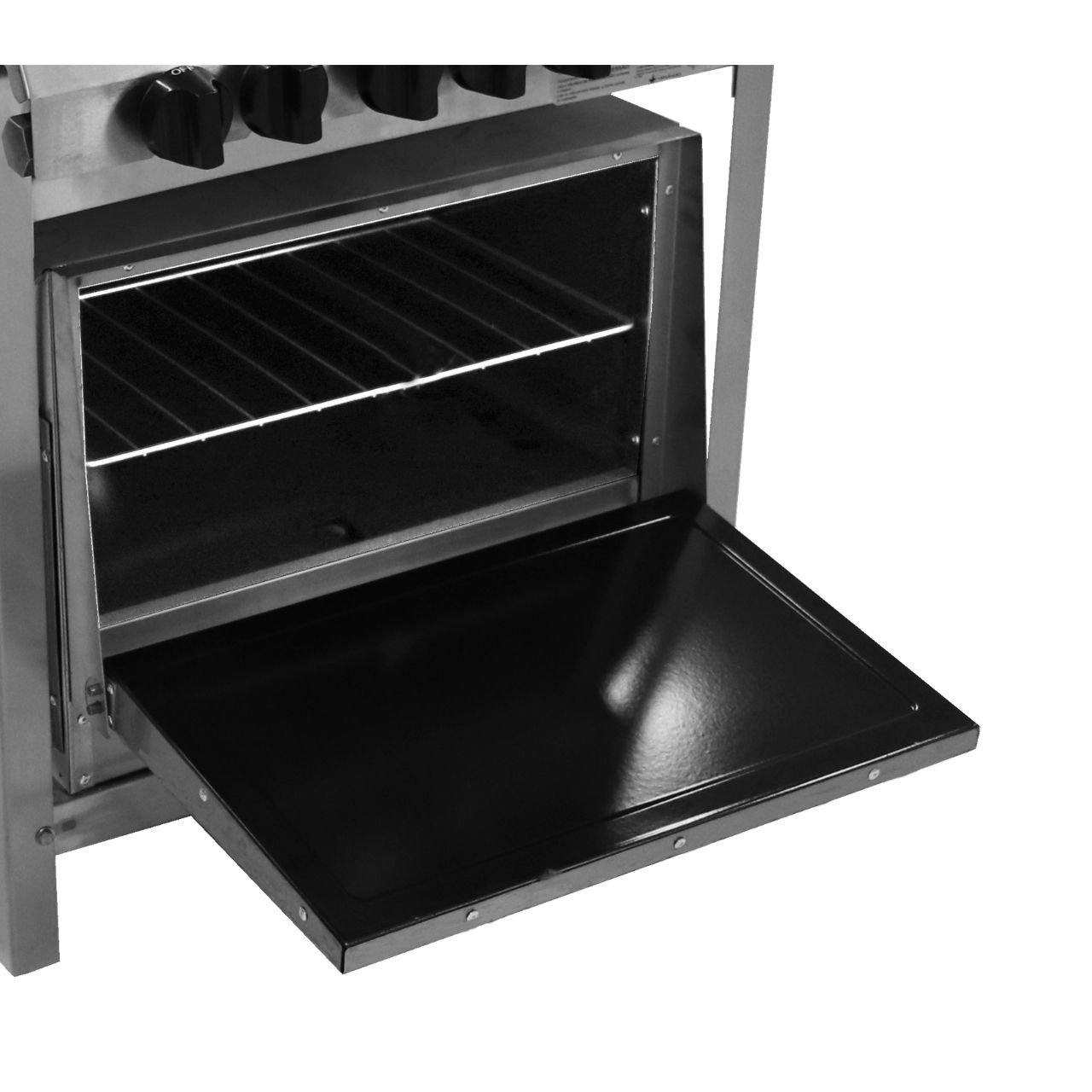Fogão Industrial a Gás Extra 8 Bocas 4 Duplas com Forno E8D4F Venâncio - 3